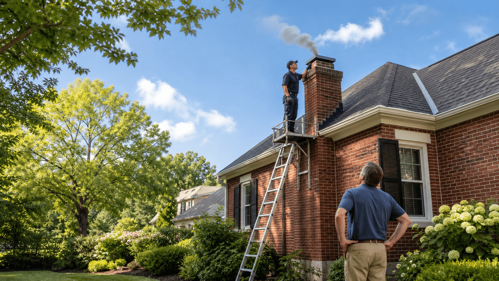 Chimney Smoke Problems Cincinnati Homeowners Miss in Summer