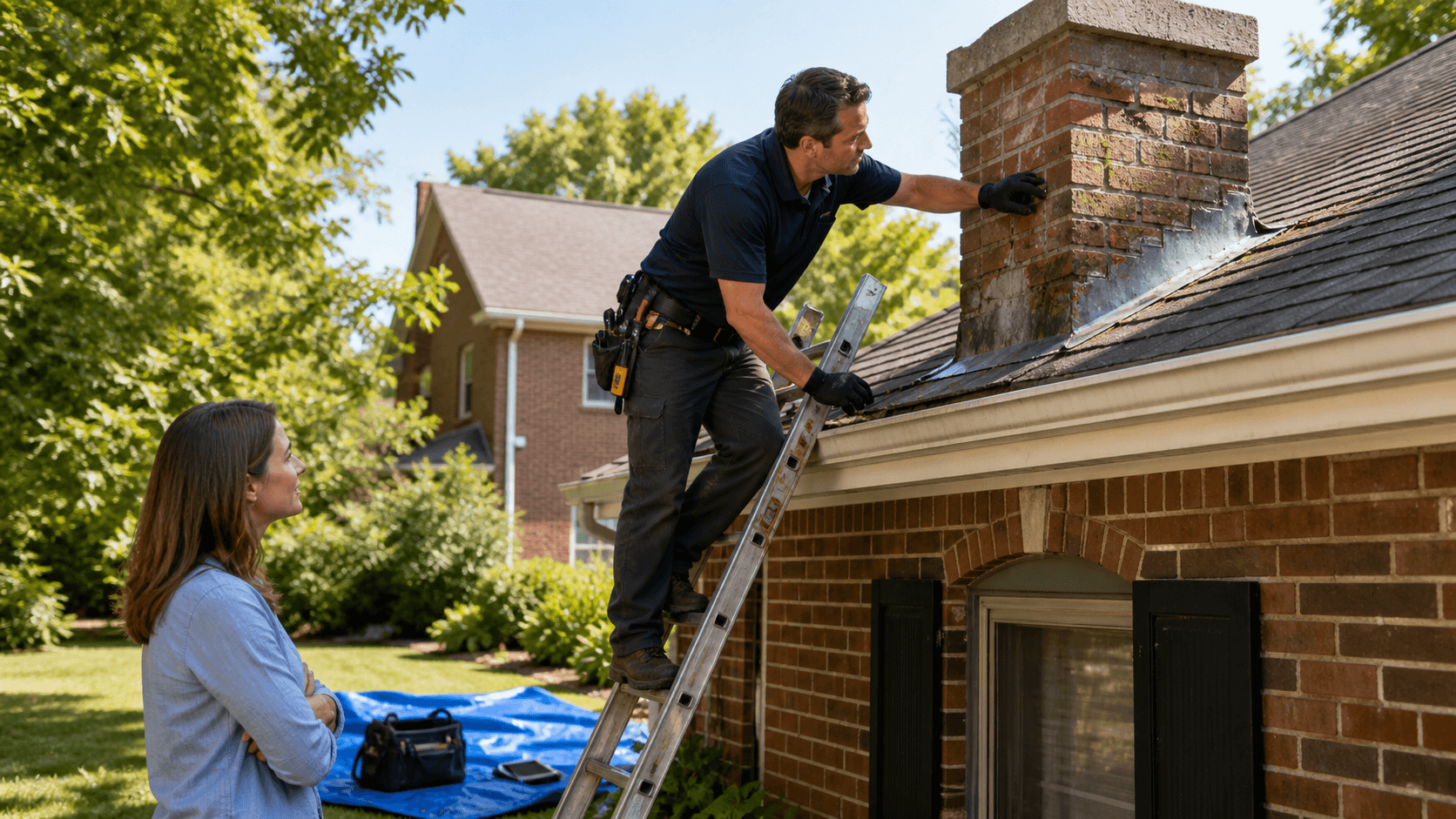 Cincinnati Summer Chimney Leak Red Flags: At-Home Checks and When to Call a Pro