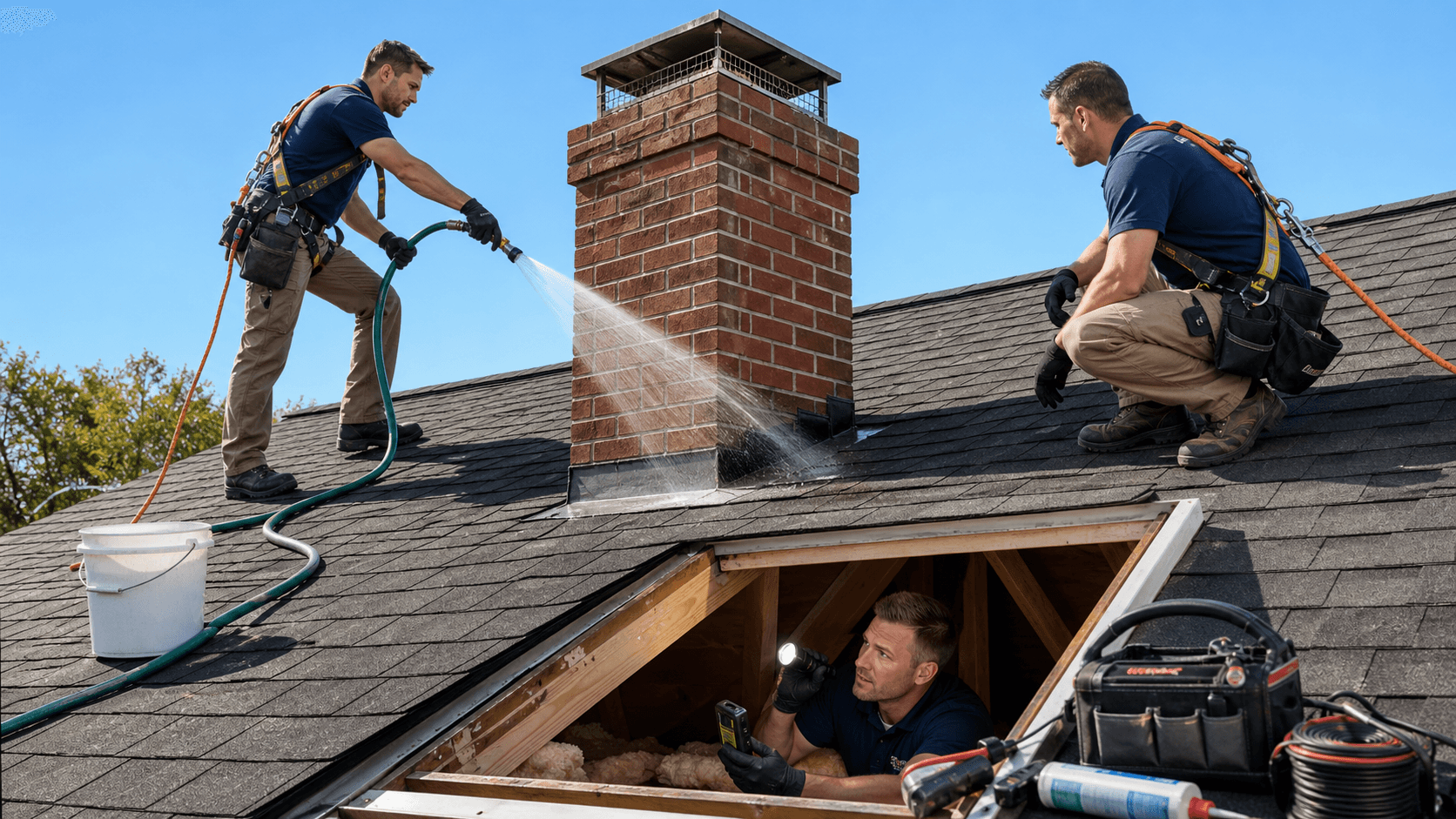 DIY Water Test to Pinpoint Chimney vs. Roof Leaks: Steps, Safety, Results