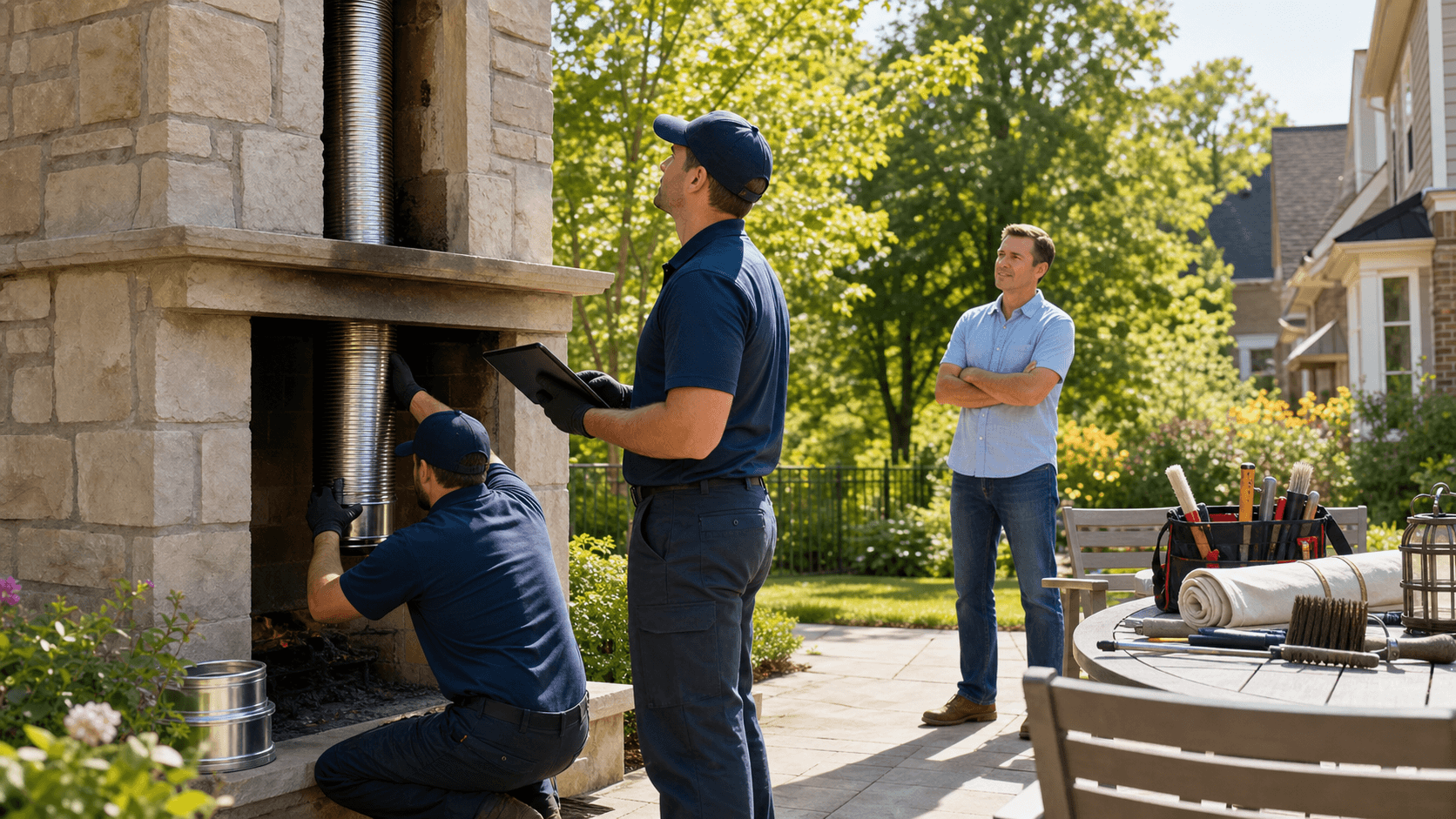 Holiday Fireplace Service in Cincinnati: Scheduling Around Summer Installations