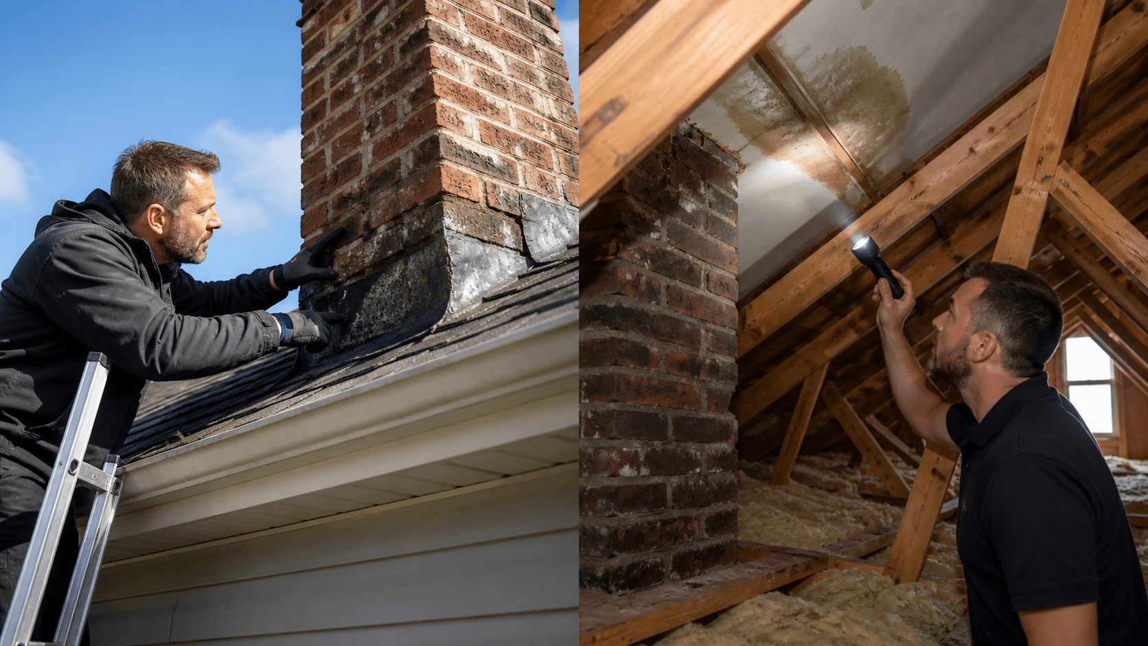 Map Chimney Leak Stains: Match Interior Marks to Exterior Sources After Storms
