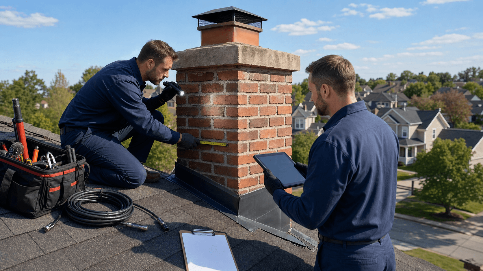 Middletown Chimney Inspection Report Checklist: Photos, Measurements, Codes