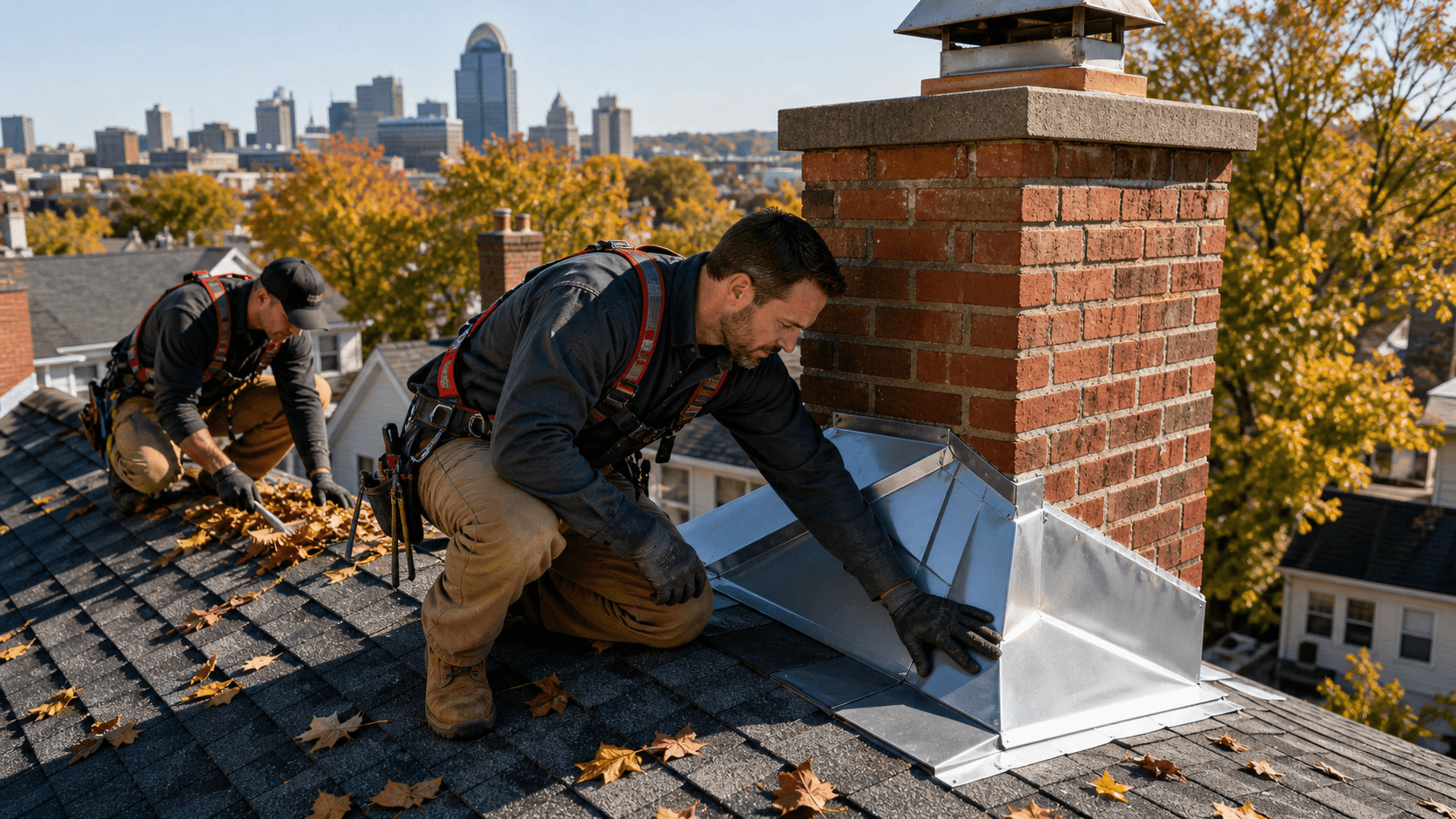 Pre-Fall Chimney Flashing & Cricket Check: Prevent Leaks Before Leaf Buildup