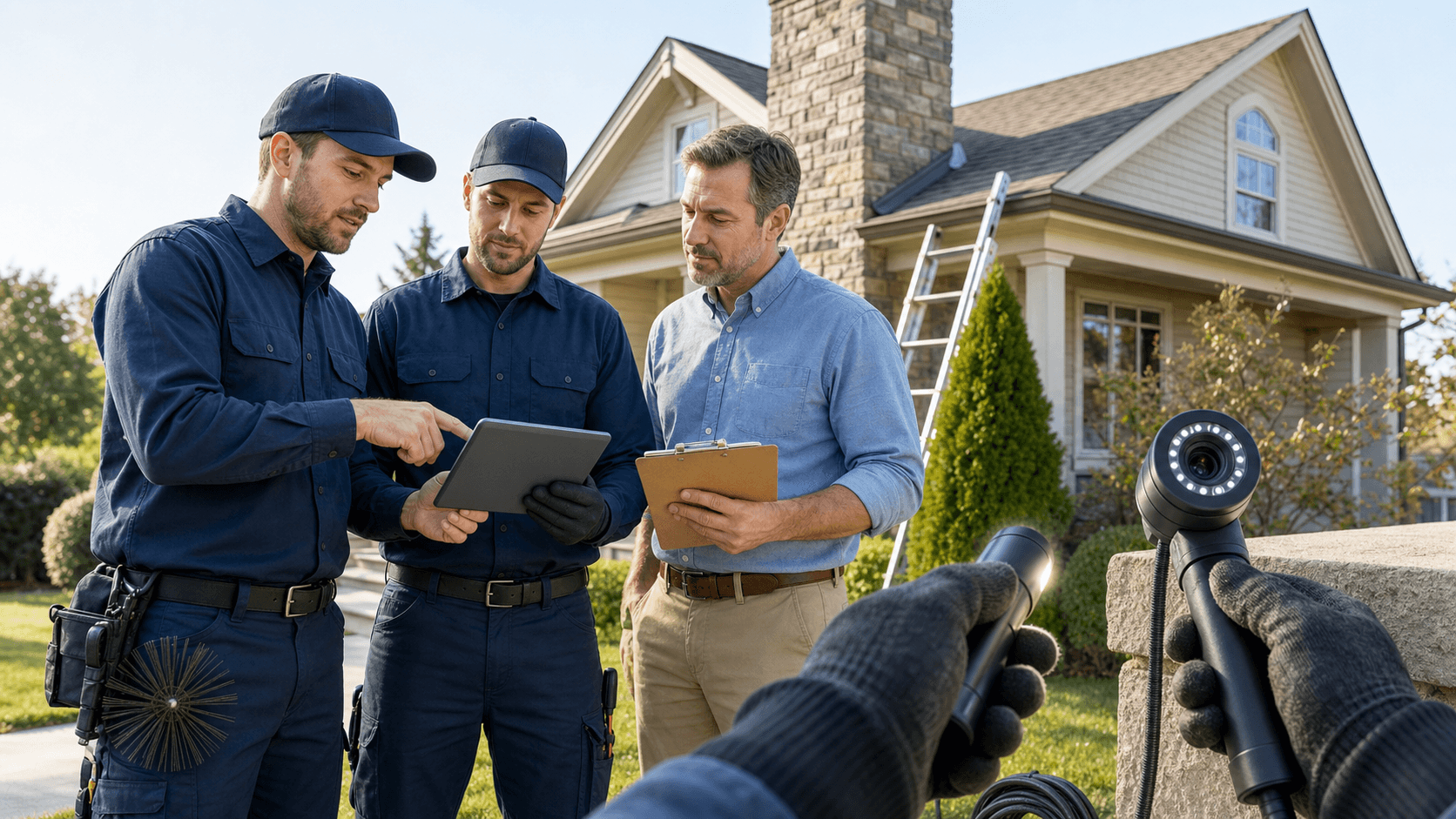 Questioning Chimney Inspection Results in Middletown Homes